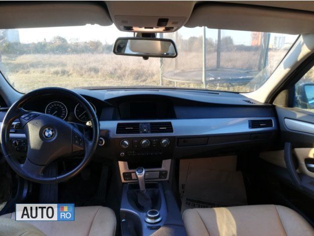 Second-hand BMW 520 177 CP (130 kW) 2008 Negru Berlinǎ