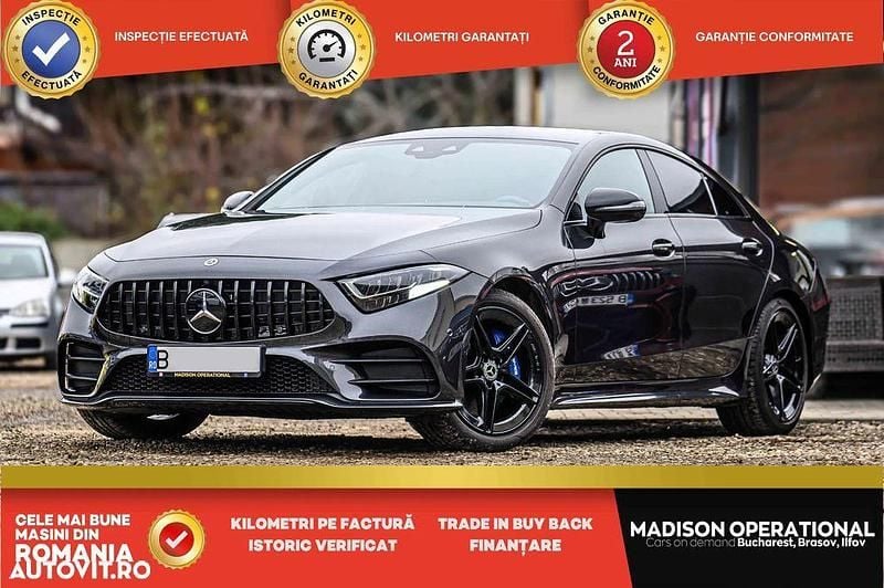 Culoaregri Utilizat 2018 Mercedes CLS450 Coupe | 37.599 EUR (Preț OK) - Imagine 1/4
