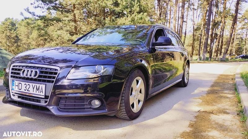 Culoarenegru Utilizat 2008 Audi A4 Break | 6.500 EUR (Puțin scump) - Imagine 1/4