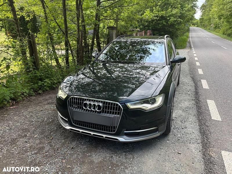 Verde Utilizat 2013 Audi A6 Allroad Break | 19.787 EUR (Preț OK) - Imagine 1/4