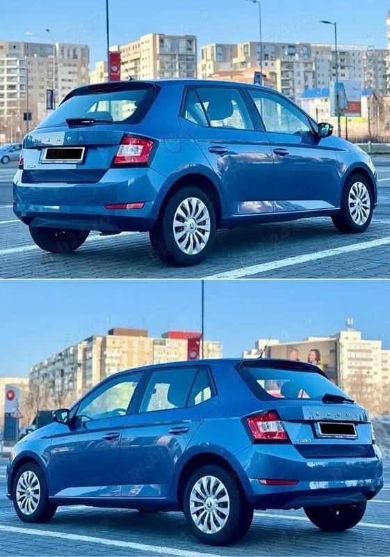 Second-hand Skoda Fabia Ambition 95 CP (69 kW) 2020 Albastru Hatchback