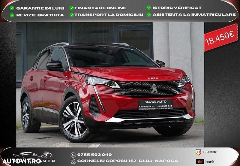 Culoarerosu Utilizat 2021 Peugeot 3008 GT SUV | 18.450 EUR (Preț bun) - Imagine 1/4