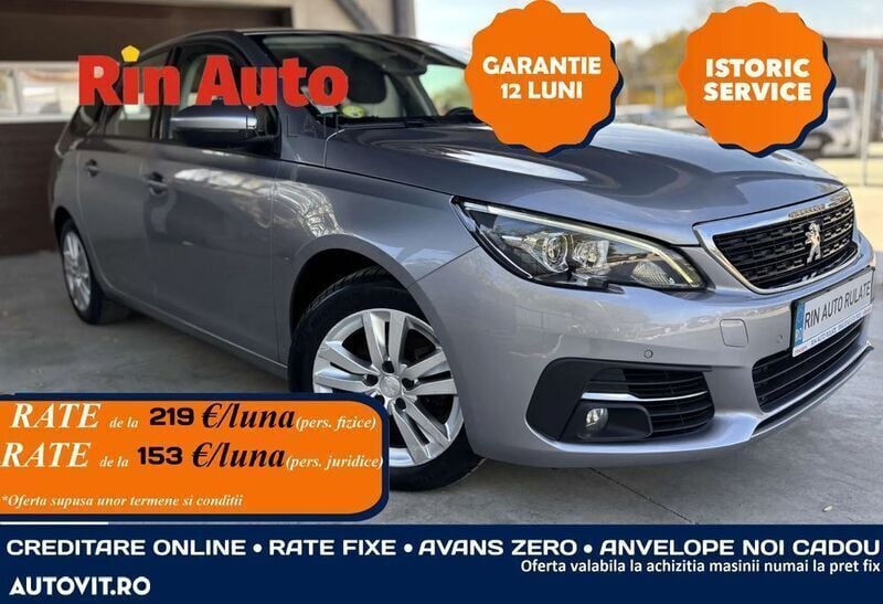 Gri Utilizat 2018 Peugeot 308 Active Break | 8.990 EUR (Preț OK) - Imagine 1/4