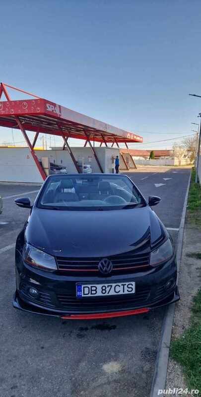 Second-hand VW Eos 140 CP (102 kW) 2011 Negru Cabrio