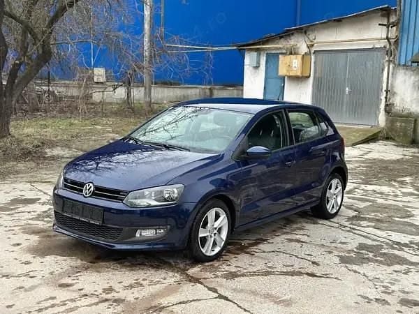 Second-hand VW Polo 75 CP (55 kW) 2012 Albastru Hatchback