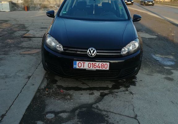 Second-hand VW Golf VI 105 CP (77 kW) 2011 Negru Hatchback