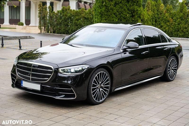 Culoarenegru Utilizat 2022 Mercedes S400 Berlinǎ | 94.500 EUR (Preț OK) - Imagine 1/4