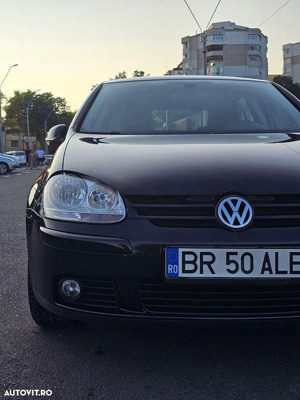 Negru Utilizat 2007 VW Golf V Goal Hatchback | 4.000 EUR (Puțin scump) - Imagine 1/4