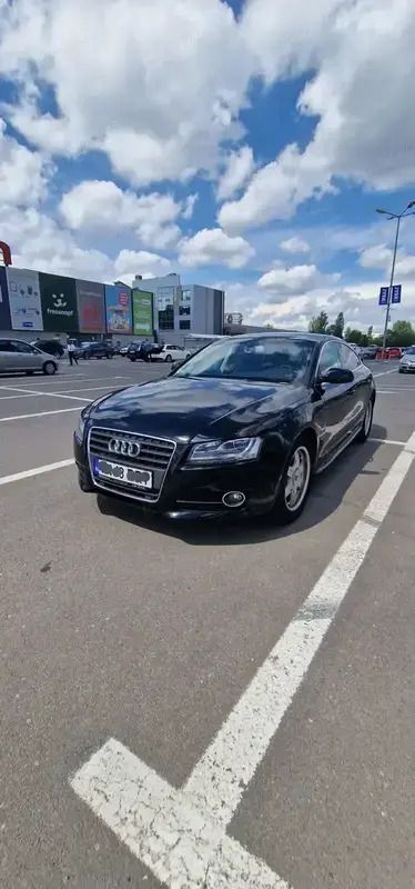 Negru Utilizat 2011 Audi A5 Coupe | 8.690 EUR (Preț bun) - Imagine 1/4