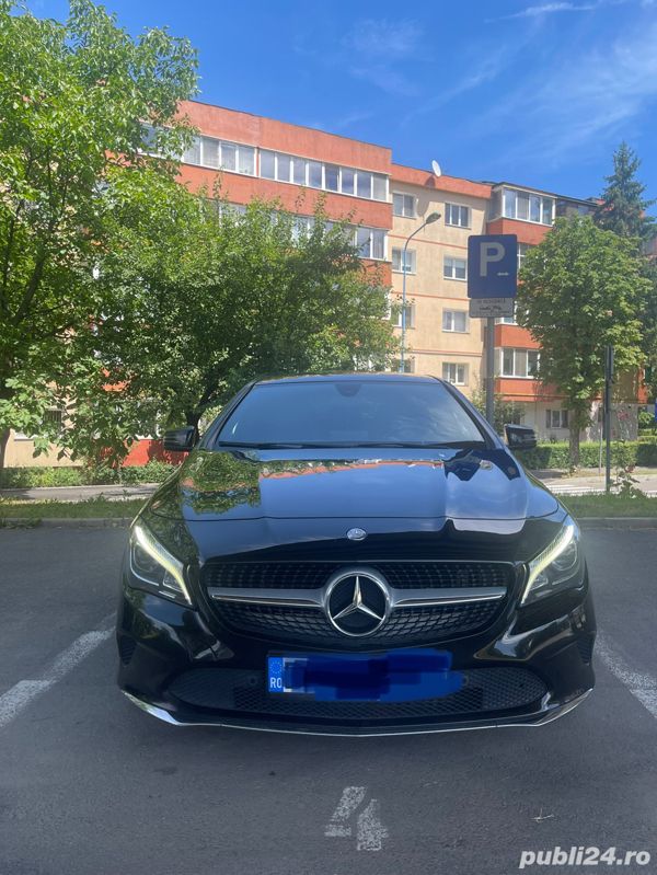 Negru Utilizat 2016 Mercedes CLA220 Berlinǎ | 10.499 EUR - Imagine 1/4