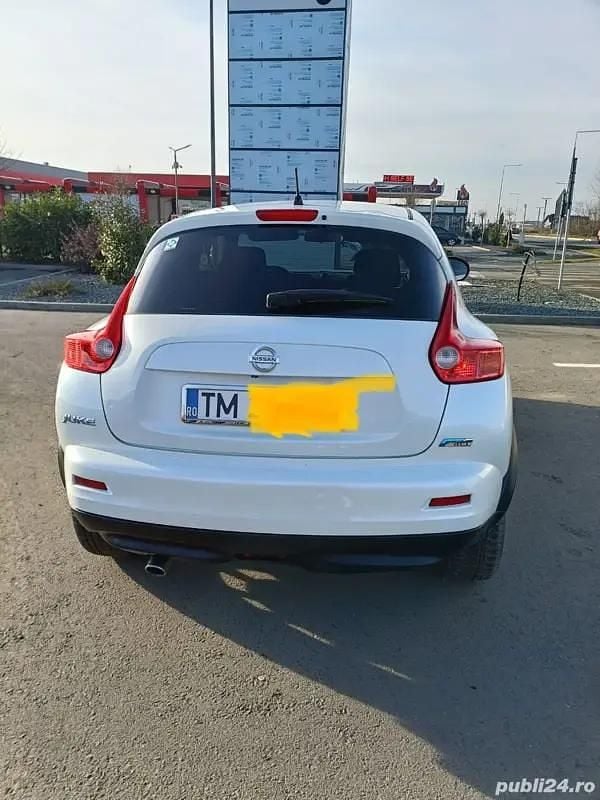 Second-hand Nissan Juke 110 CP (80 kW) 2014 Alb SUV
