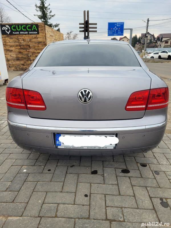 Second-hand VW Phaeton 240 CP (176 kW) 2012 Gri Berlinǎ