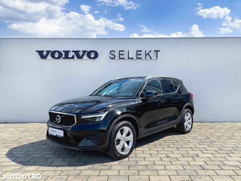 Negru Utilizat 2022 Volvo XC40 Momentum SUV | 38.115 EUR (Scump) - Imagine 1/4