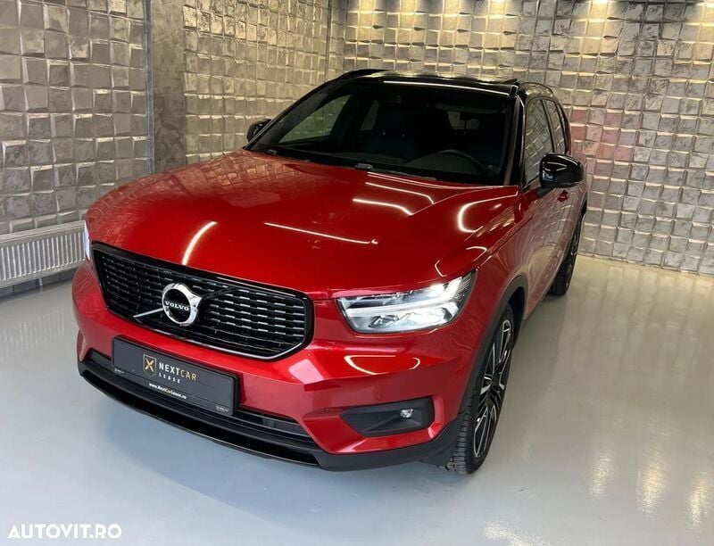 Portocaliu Utilizat 2019 Volvo XC40 R-Design SUV | 28.435 EUR (Preț OK) - Imagine 1/4