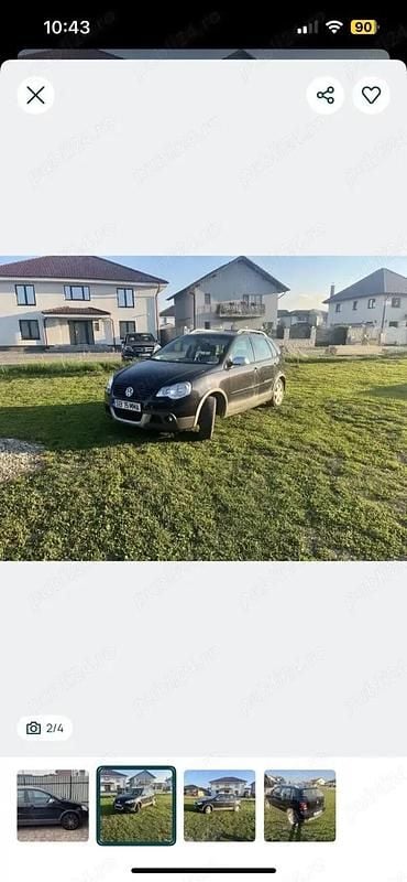 Second-hand VW Polo Cross 70 CP (51 kW) 2007 Hatchback
