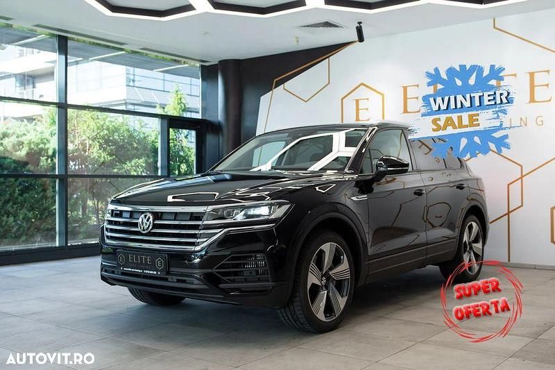 Culoarenegru Utilizat 2020 VW Touareg SUV | 42.420 EUR - Imagine 1/4