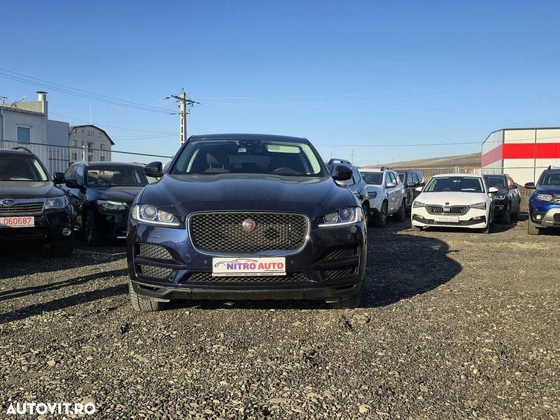 Second-hand Jaguar F-Pace Prestige 180 CP (132 kW) 2017 Culoarealbastru SUV