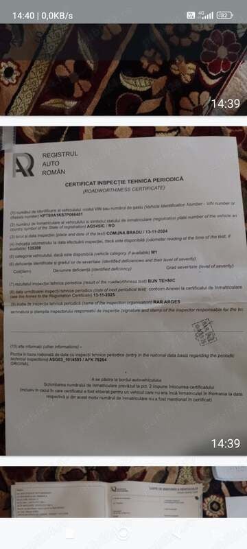 Utilizat 2008 Ssangyong (KGM) Kyron SUV | 3.700 EUR - Imagine 1/4