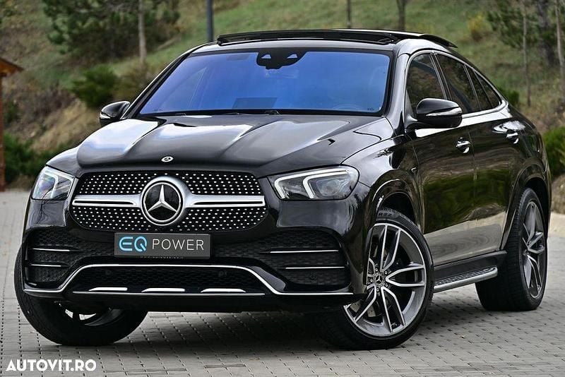 Culoarenegru Second-hand 2021 Mercedes GLE350 Advanced Plus Coupe | 59.999 EUR (Preț bun) - Imagine 1/4