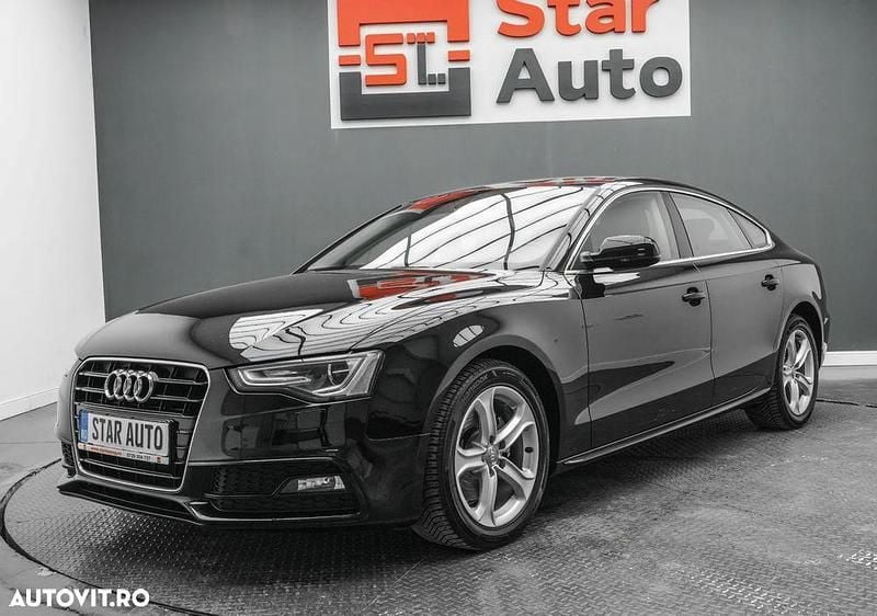 Culoarenegru Utilizat 2015 Audi A5 Sportback Premium Hatchback | 13.490 EUR (Preț OK) - Imagine 1/4