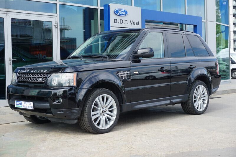 Negru Utilizat 2013 Land Rover Range Rover Sport SUV | 12.000 EUR (Puțin scump) - Imagine 1/4