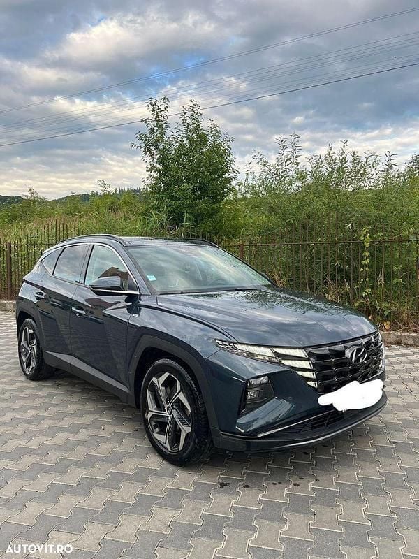 Albastru Utilizat 2021 Hyundai Tucson N Line SUV | 8.470 EUR - Imagine 1/4