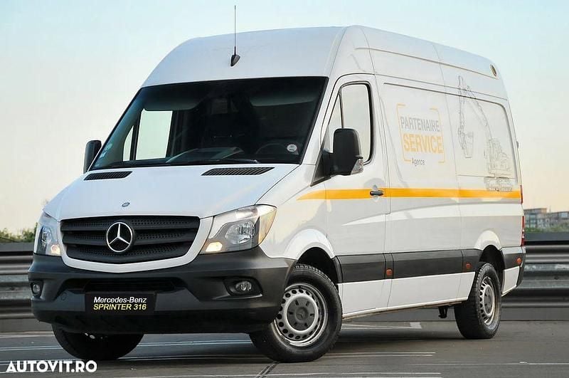 Culoarealb Utilizat 2014 Mercedes Sprinter Van | 13.298 EUR (Preț OK) - Imagine 1/4