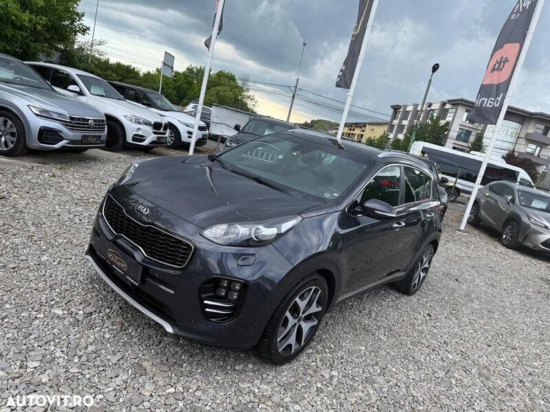 Gri Utilizat 2018 Kia Sportage GT-Line SUV | 14.999 EUR (Super Preț) - Imagine 1/4