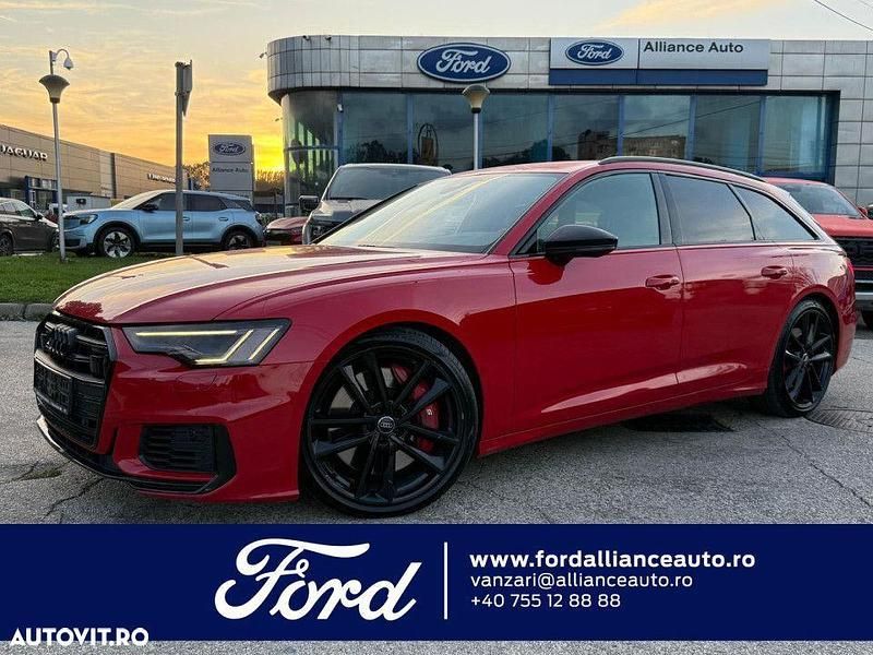 Rosu Utilizat 2019 Audi S6 Break | 37.988 EUR - Imagine 1/4