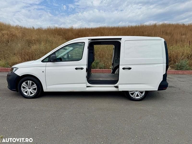 Second-hand VW Caddy 122 CP (89 kW) 2021 Culoarealb Monovolum