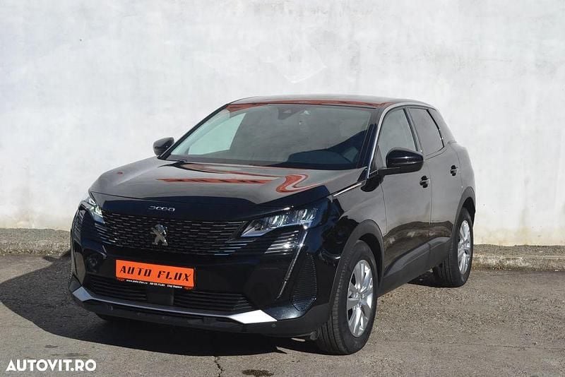 Culoarenegru Utilizat 2021 Peugeot 3008 Active SUV | 19.389 EUR (Preț OK) - Imagine 1/4