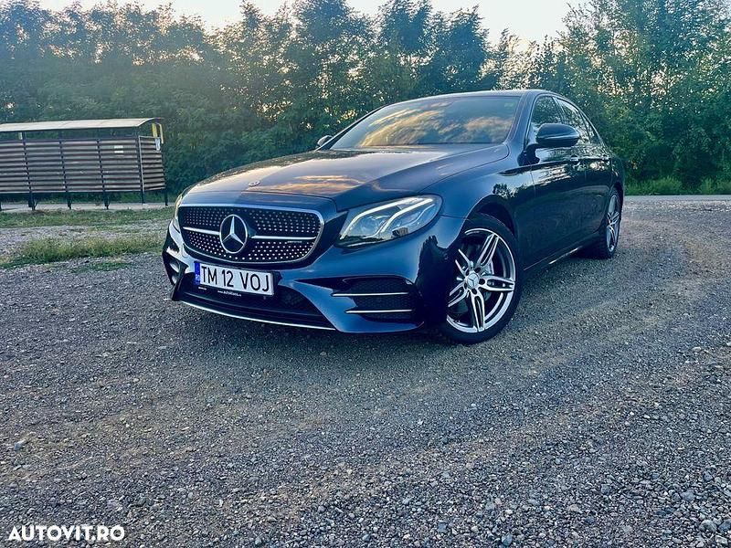 Second-hand Mercedes E43 AMG AMG 401 CP (294 kW) 2017 Albastru Berlinǎ