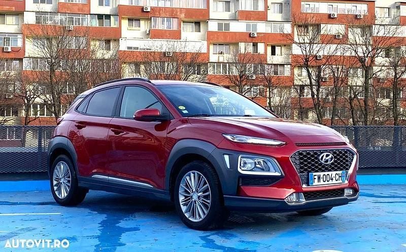 Second-hand Hyundai Kona Premium 136 CP (100 kW) 2020 Culoarerosu SUV