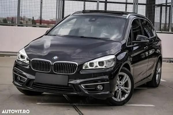 Negru Utilizat 2016 BMW 225 Monovolum | 13.490 EUR - Imagine 1/4