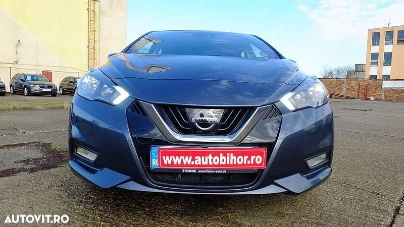 Gri Utilizat 2021 Nissan Micra N-Way Hatchback | 9.590 EUR (Scump) - Imagine 1/4