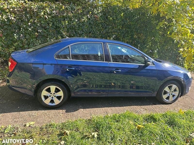 Culoarealbastru Utilizat 2016 Skoda Rapid Ambition Berlinǎ | 4.800 EUR (Preț OK) - Imagine 1/4