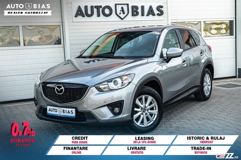 Argintiu Utilizat 2012 Mazda CX-5 Exclusive-Line SUV | 11.950 EUR (Scump) - Imagine 1/4