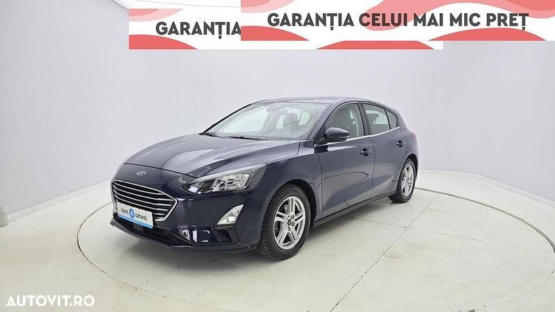 Culoarealbastru Utilizat 2021 Ford Focus Trend Hatchback | 13.250 EUR (Puțin scump) - Imagine 1/3
