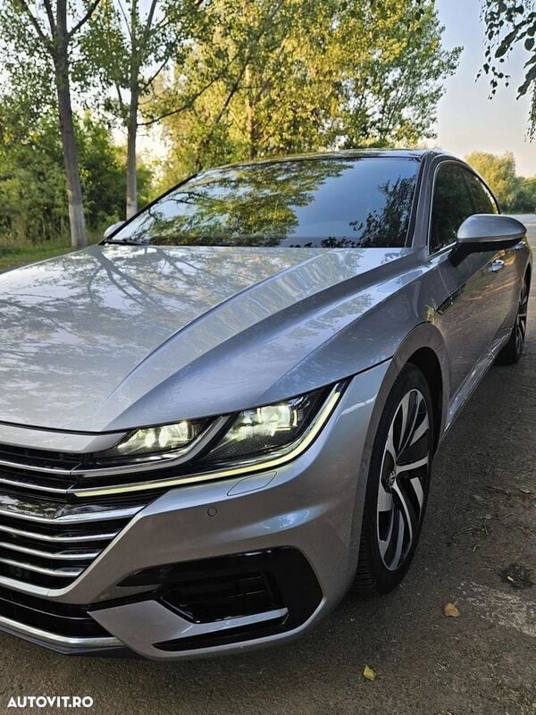 Argint Utilizat 2018 VW Arteon R-line Hatchback | 19.649 EUR (Preț OK) - Imagine 1/4