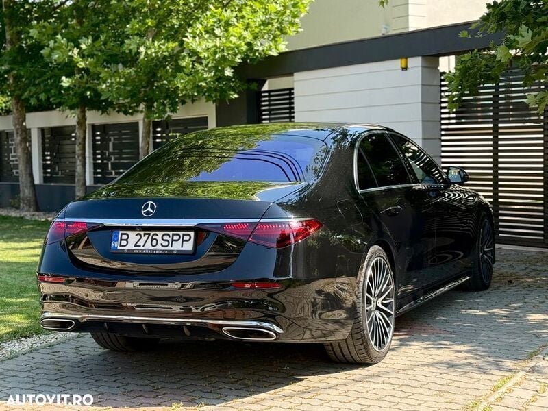 Second-hand Mercedes S500 435 CP (319 kW) 2021 Negru Berlinǎ
