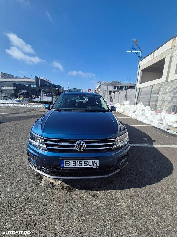 Second-hand VW Tiguan Comfortline 150 CP (110 kW) 2021 Culoarealbastru SUV