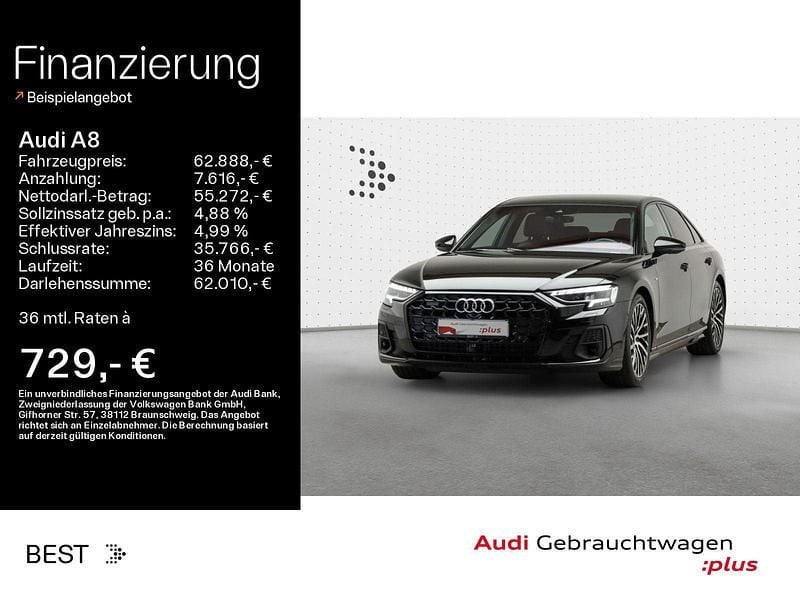Utilizat 2023 Audi A8 S-Line Berlinǎ | 67.380 EUR (Super Preț) - Imagine 1/1