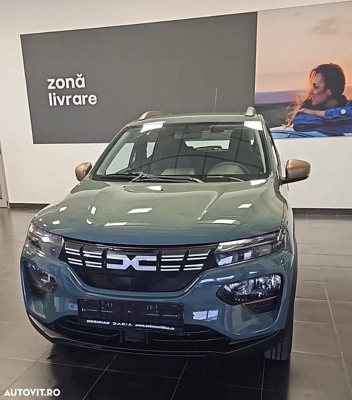 Verde Utilizat 2024 Dacia Spring Extreme Hatchback | 12.900 EUR (Preț OK) - Imagine 1/4