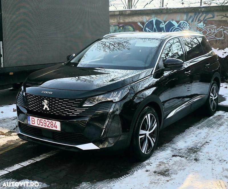 Culoarenegru Second-hand 2021 Peugeot 5008 Allure SUV | 17.400 EUR (Preț OK) - Imagine 1/4