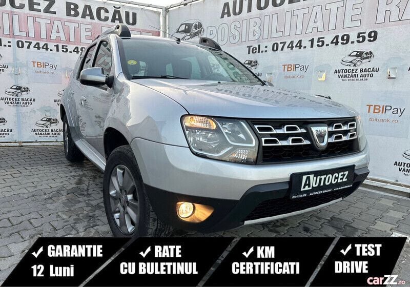 Argint Utilizat 2016 Dacia Duster Essentiel SUV | 8.950 EUR (Preț bun) - Imagine 1/4