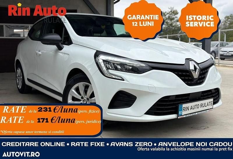 Culoarealb Utilizat 2021 Renault Clio V Techno | 9.990 EUR (Preț OK) - Imagine 1/4