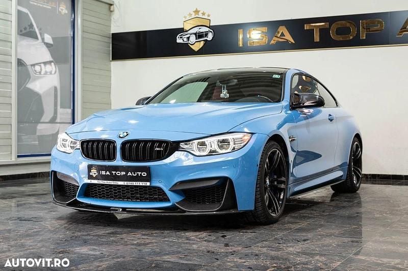 Culoarealbastru Second-hand 2016 BMW M4 Shadowline Coupe | 37.999 EUR - Imagine 1/4