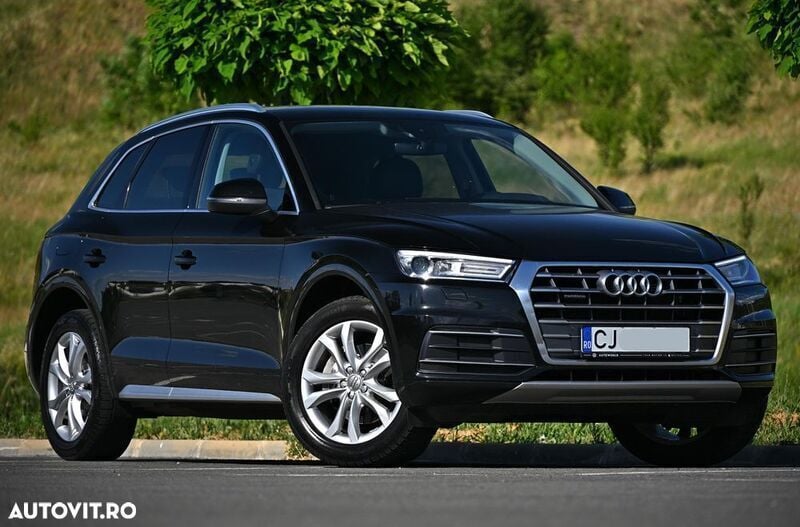 Negru Utilizat 2018 Audi Q5 Sport SUV | 19.990 EUR (Super Preț) - Imagine 1/4