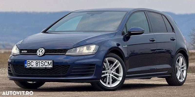 Culoarealbastru Utilizat 2015 VW Golf VII GTD Hatchback | 12.890 EUR (Scump) - Imagine 1/4