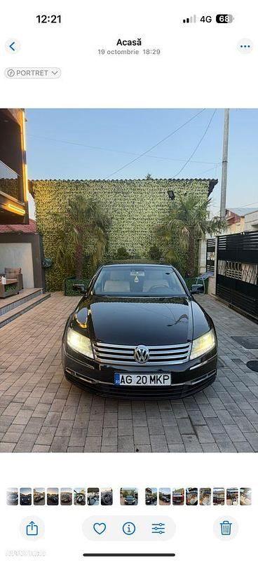Culoarenegru Utilizat 2012 VW Phaeton Berlinǎ | 6.299 EUR (Super Preț) - Imagine 1/4